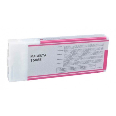 CARTOUCHE COMPATIBLE EPSON T6063 MAGENTA 220 ML