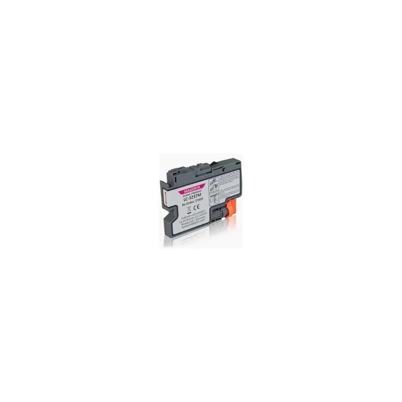 CARTOUCHE COMPATIBLE BROTHER LC3237 MAGENTA 1 500 PAGES