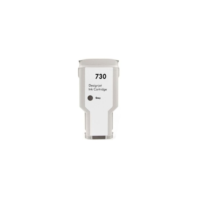 CARTOUCHE D'ENCRE COMPATIBLE GRIS HP 730 (P2V72A)