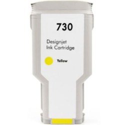 CARTOUCHE D'ENCRE COMPATIBLE YELLOW HP 730 (P2V70A)