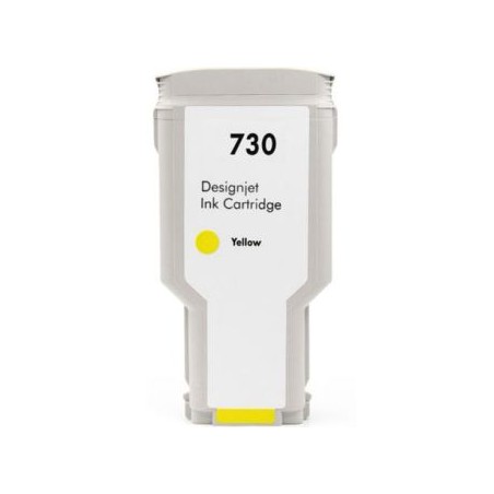 CARTOUCHE D'ENCRE COMPATIBLE YELLOW HP 730 (P2V70A)