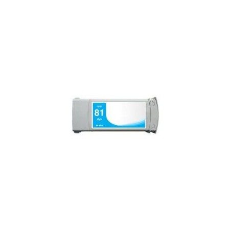 CARTOUCHE COMPATIBLE HP N°81 CYAN 680 ML DYE