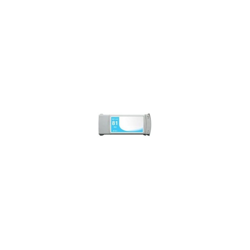 CARTOUCHE COMPATIBLE HP N°81 LIGTH CYAN 680 ML DYE