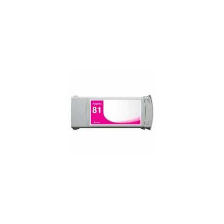 CARTOUCHE COMPATIBLE HP N°81 MAGENTA 680 ML DYE