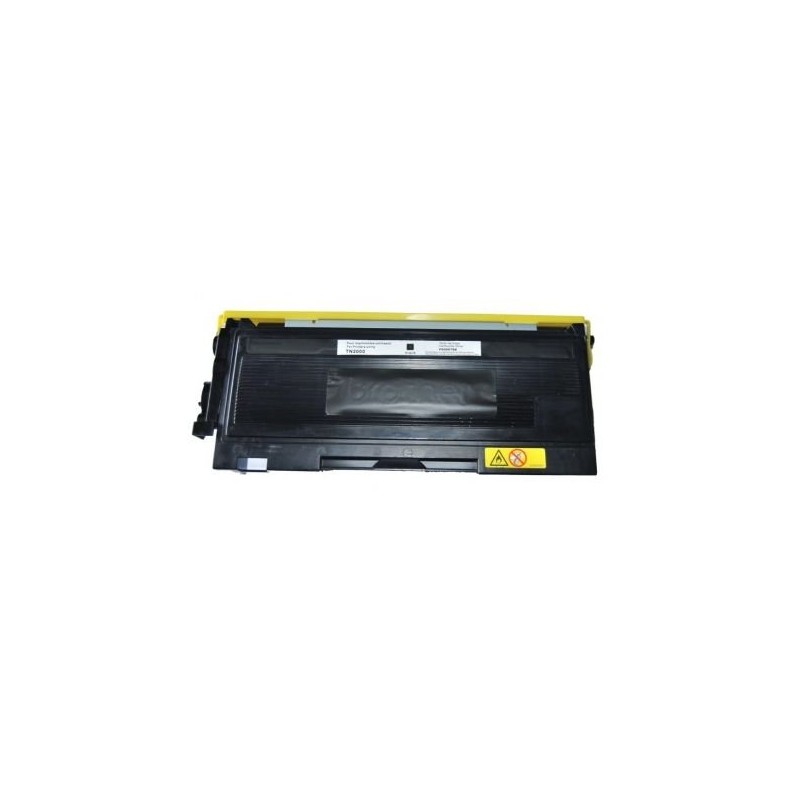 CARTOUCHE LASER COMPATIBLE BROTHER TN2000/ TN2005 BLACK 2500 PAGES