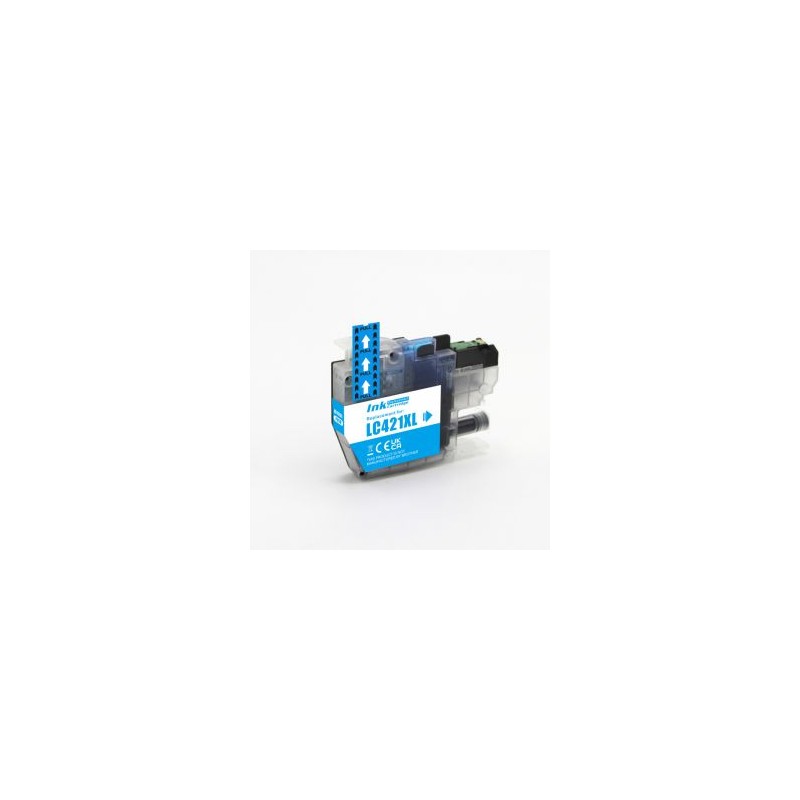 CARTOUCHE COMPATIBLE BROTHER LC-421 CYAN