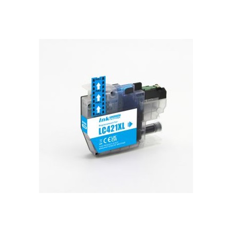 CARTOUCHE COMPATIBLE BROTHER LC-421 CYAN