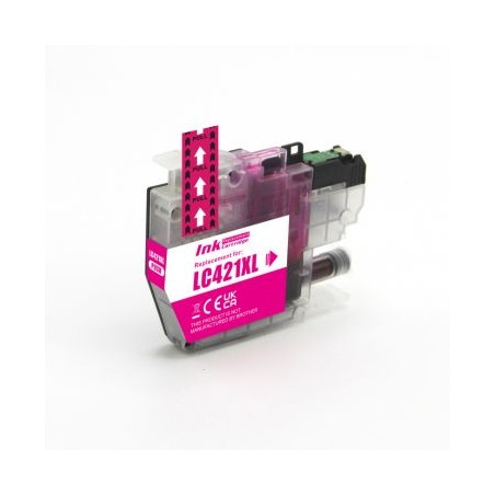 CARTOUCHE COMPATIBLE BROTHER LC-421 MAGENTA