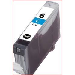 CARTOUCHE JET D'ENCRE COMPATIBLE CANON BCI-3/6C CYAN