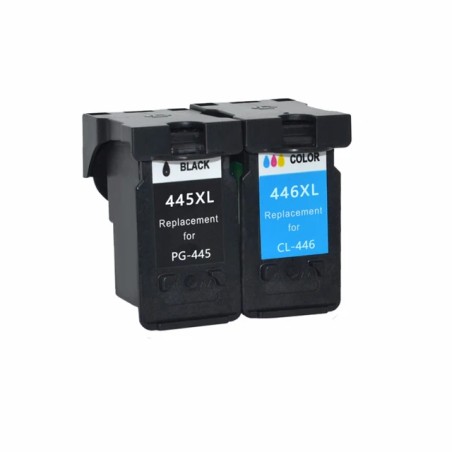 PACK DE  2 CARTOUCHES BULK CANON PG-445XXL CL-446XXL (AFRIQUE)