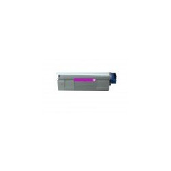 CARTOUCHE LASER COMPATIBLE OKI 43872306 MAGENTA 2000 PAGES