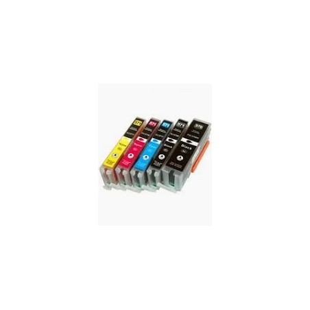 PACK DE 5 CARTOUCHES COMPATIBLES CANON PGI 570-CLI 571XL