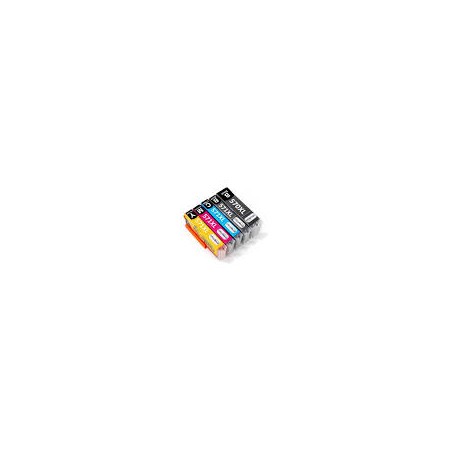 PACK DE  5CARTOUCHES COMPATIBLES CANON CLI 571XL