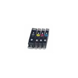 PACK DE 4 CARTOUCHES COMPATIBLES CANON PLI-5 / CLI-8 BK/C/M/Y (3700713075674)