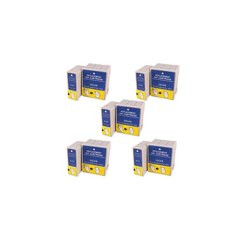 PACK DE 5 CARTOUCHES COMPATIBLES EPSON 3* T019 / 2* T020 (3700713075322)