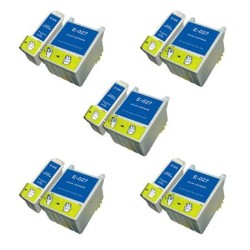 PACK DE 5 CARTOUCHES COMPATIBLES EPSON 3* T026 / 2* T027 (3700713075797)