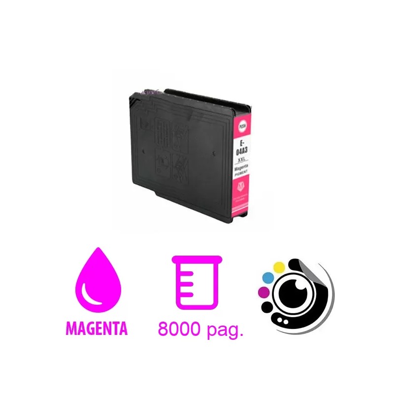 CARTOUCHE COMPATIBLE EPSON T04A3 MAGENTA