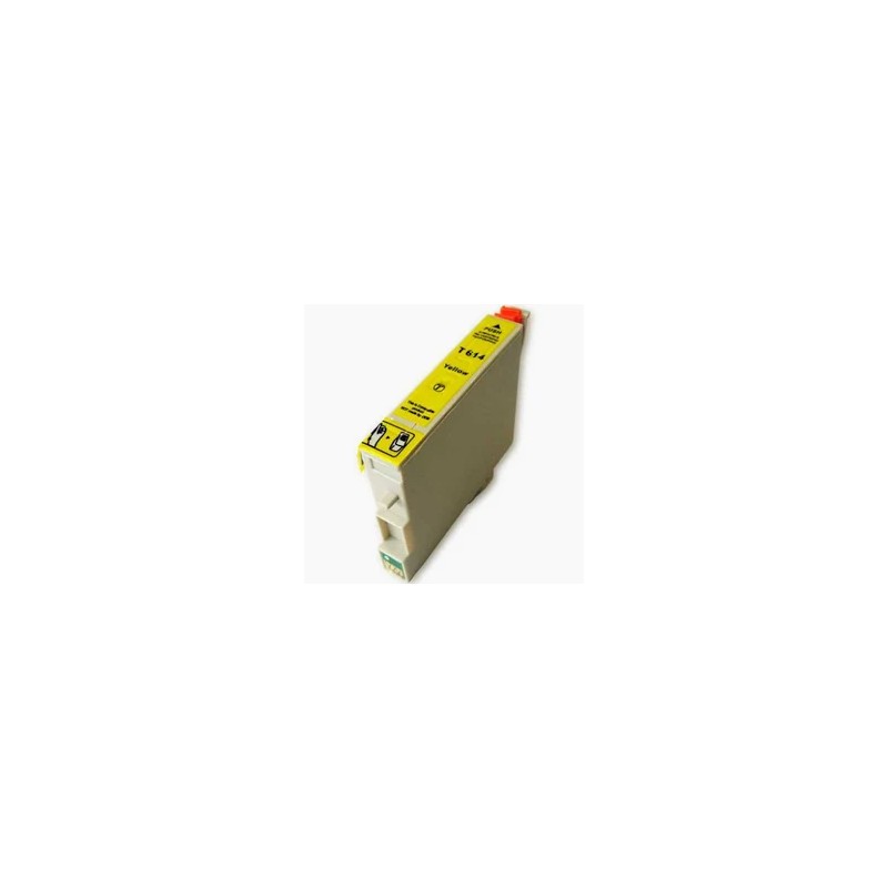 CARTOUCHE JET D'ENCRE COMPATIBLE EPSON T0614 YELLOW