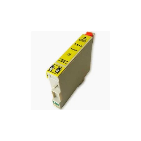 CARTOUCHE JET D'ENCRE COMPATIBLE EPSON T0614 YELLOW