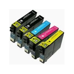 PACK DE 5 CARTOUCHES COMPATIBLES EPSON T0615 (2* BK)