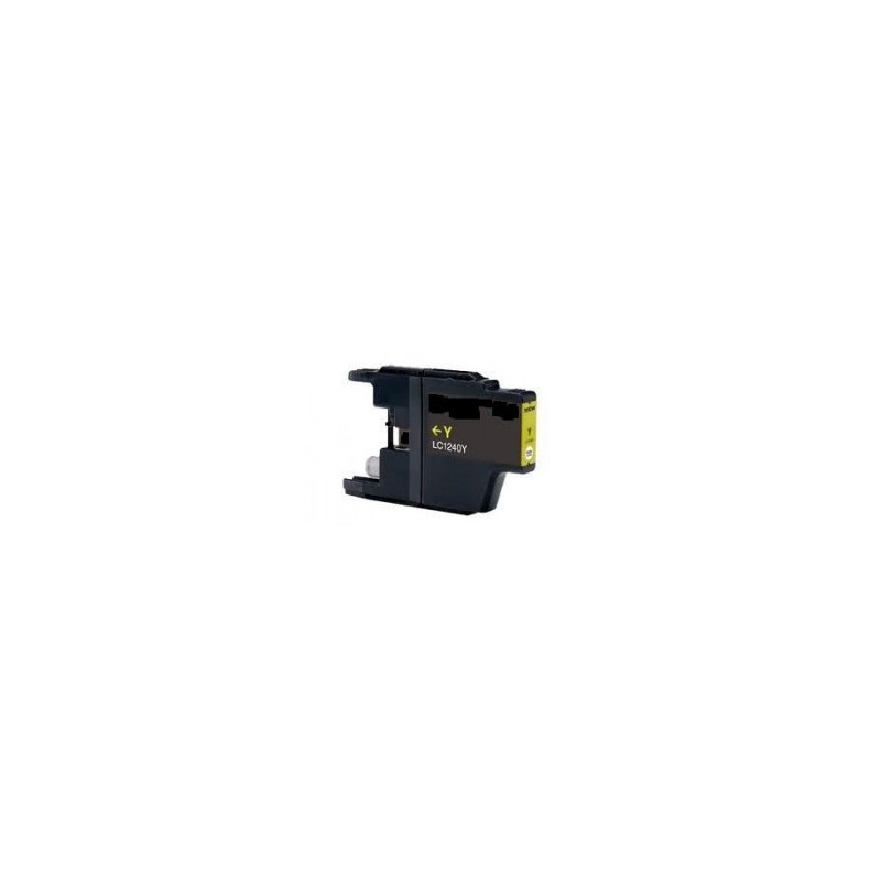 CARTOUCHE COMPATIBLE REMPLACE BROTHER LC1240/1280YXL YELLOW