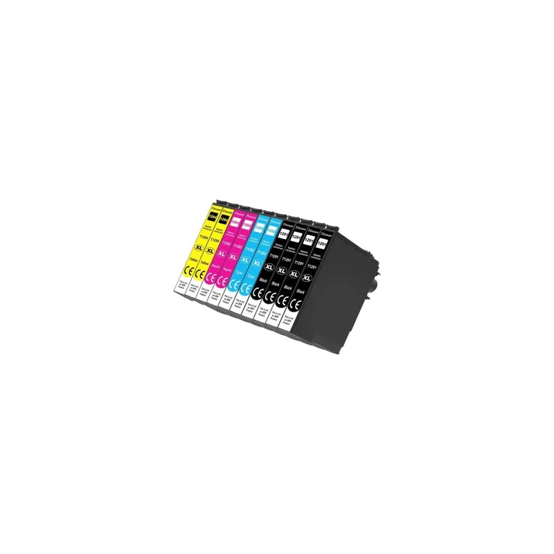 PACK DE 10 CARTOUCHES COMPATIBLES EPSON T1295