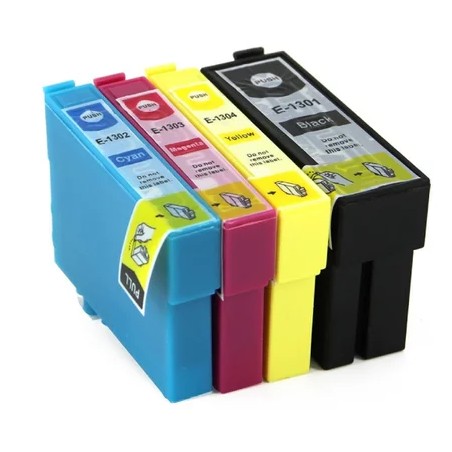 PACK DE 4 CARTOUCHES COMPATIBLES EPSON T13