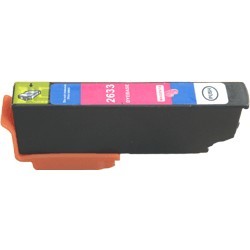 CARTOUCHE JET D'ENCRE COMPATIBLE EPSON T2633 MAGENTA