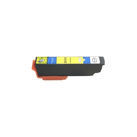 CARTOUCHE JET D'ENCRE COMPATIBLE EPSON T2634 YELLOW