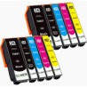 PACK DE 10 CARTOUCHES COMPATIBLES EPSON T2636