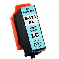 CARTOUCHE COMPATIBLE JET D'ENCRE EPSON T378 XL LIGHT CYAN