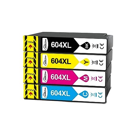 PACK 4 CARTOUCHES COMPATIBLES EPSON 604 X ANANASL
BK/C/M/Y