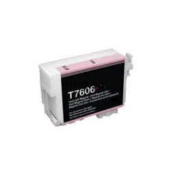 CARTOUCHE COMPATIBLE JET D'ENCRE EPSON T7606 LIGHT MAGENTA