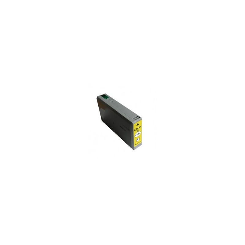 CARTOUCHE JET D'ENCRE COMPATIBLE EPSON T7904-T7804 YELLOW