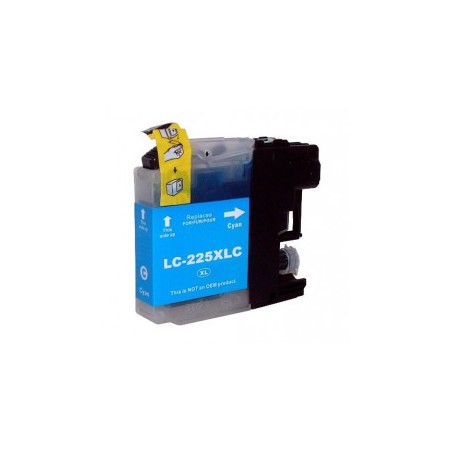 CARTOUCHE COMPATIBLE BROTHER LC-225 XL CYAN v3