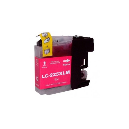 CARTOUCHE COMPATIBLE BROTHER LC-225 XL MAGENTA v3