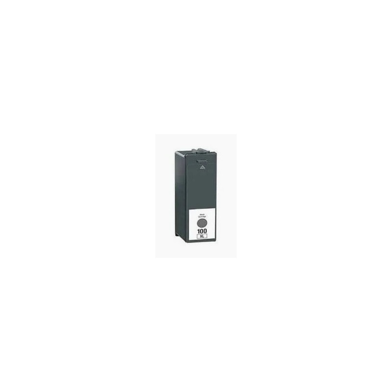 CARTOUCHE JET D'ENCRE COMPATIBLE LEXMARK 14N1068E (N°100 XL) BLACK