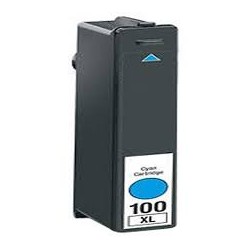 CARTOUCHE JET D'ENCRE COMPATIBLE LEXMARK 14N1069E (N°100 XL) CYAN