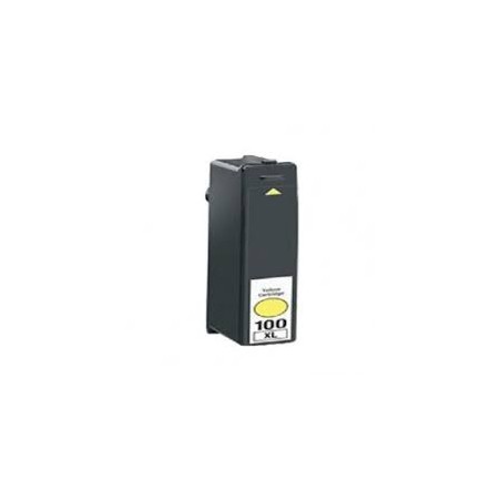 CARTOUCHE JET D'ENCRE COMPATIBLE LEXMARK 14N1071E (N°100 XL) YELLOW