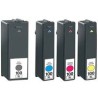 PACK DE 4 CARTOUCHES COMPATIBLES LEXMARK (N°100 XL)