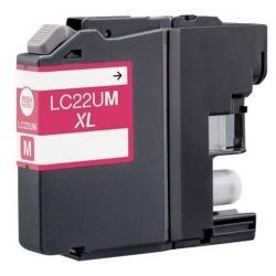 CARTOUCHE COMPATIBLE BROTHER LC-22U MAGENTA 1200 PAGES