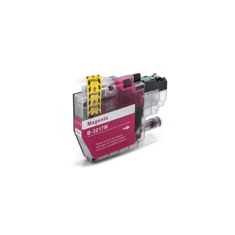 CARTOUCHE COMPATIBLE BROTHER LC-3217M MAGENTA