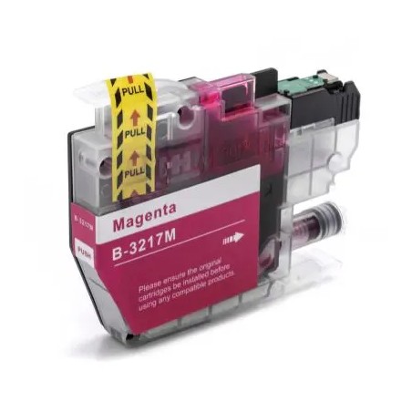 CARTOUCHE COMPATIBLE BROTHER LC-3217M MAGENTA